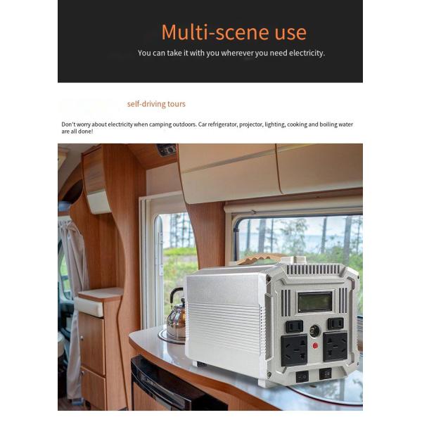 Мобильный портативный литиевый аккумулятор для кемпинга 500 Вт 600 Вт 1000 Вт 2000 Вт 3000 Вт