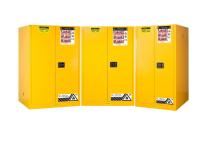 Fire Proof Chemical Flammable Liquids Storage Cabinets Powder Coated For USA. CANADA. RUSSIA