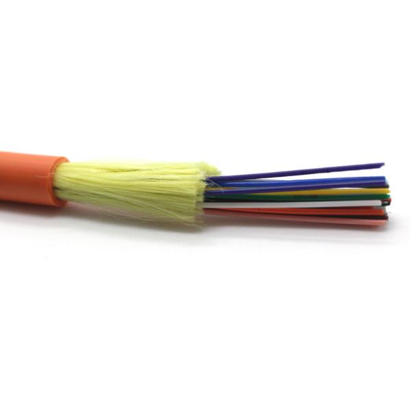 Cabo de fibra ótica interno 1 de GJFJV - uma comunicação de distribuição 24core