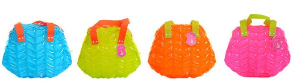 Trend Summer high quality fashion bubble waterproof bag jelly beach bag crystal shoulder bag inflatable dabble dry bag