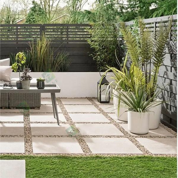 Камень полной толщины тела теплостойкой 2CM естественный кроет на открытом воздухе экстерьер черепицей пола