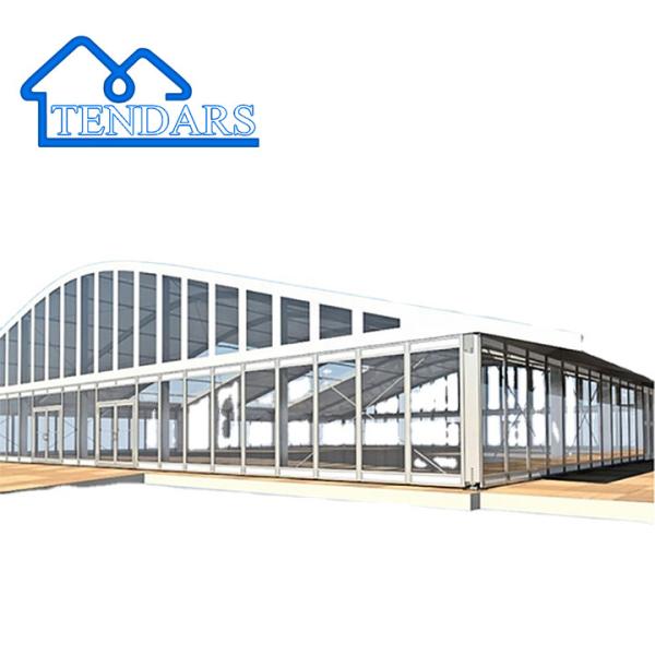 5x5m Waterproof PVC Cover Arcum Tent Aluminum Alloy Frame Arc Shape for Elegant Events