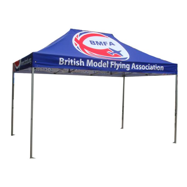 Reliable Outdoor Exhibition Tents 600D Oxford Fabric Graphic Material