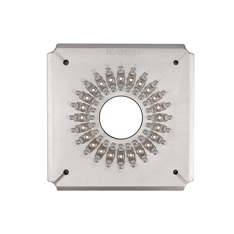 E2000/APC20 Port Optical Fiber Polishing Fixture for FTTH Use with Stainless Steel S136 Construction