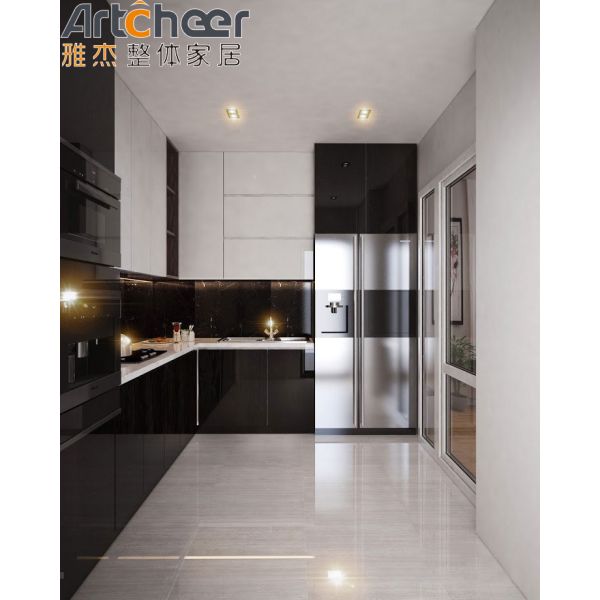 Modern Stylish Design Kitchen Cabinet with Customized Color and 3 Years Guarantee