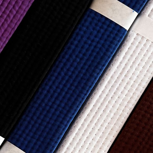 Custom Jiu Jitsu Training Belt with Digital Print Technology Durable 100% Cotton BJJ GI Belt