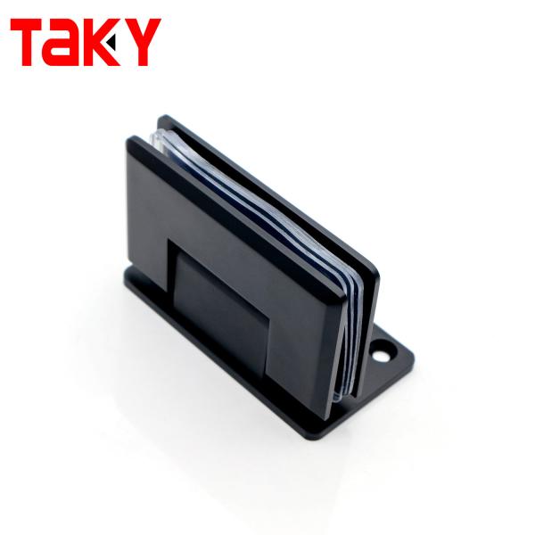 Stainless Steel 304 Glass Shower Hinge with Chrome Plate Finish for 8-12mm Glass Thickness