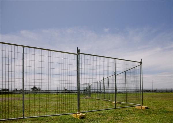 Barrière de grillage galvanisée par position libre, barrière provisoire de construction