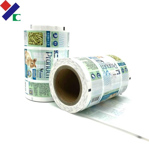 Прокатанное напечатанное ядр крена фильма 76mm упаковки еды 30 микронов