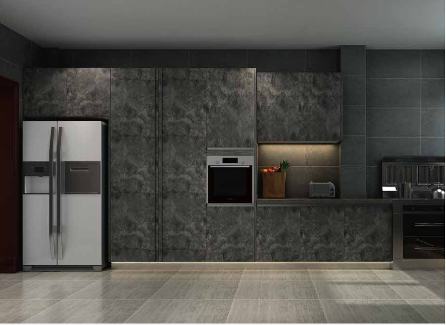 доска MDF мебели 1220x2440x18 mm мраморная УЛЬТРАФИОЛЕТОВАЯ