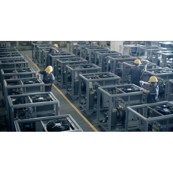 Mature Technology 50HP JAGUAR Belt Drive Industrial Lubricated Screw Air Compressor