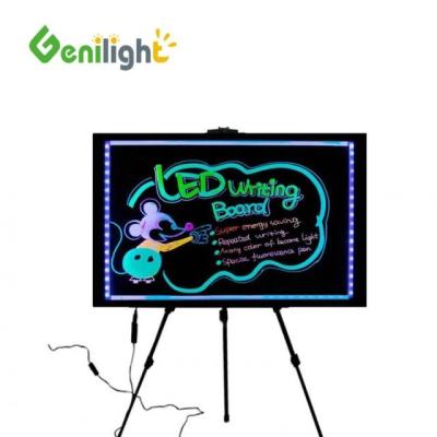 Good Anti-Wind Ability Newest Writable LED Sign Writing Board with Marker Pen