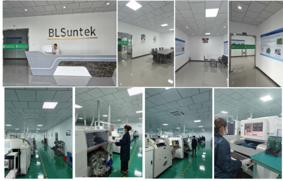 0.1mm Hole Lead Free RoHS PCB Assembly for New Energy Devices