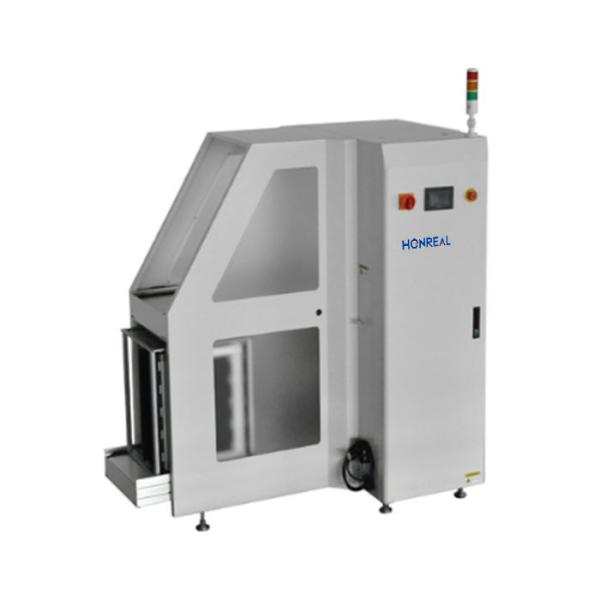 Déchargeur de magasin PCB Chargeur SMT avec couvercle anti-poussière Capacité 350x250mm
