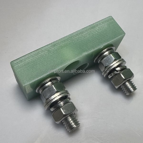 Fiberglass Bolt on Fuse Holder FHR39-M8-01 200V 800A for EV HEV Protection, Fit for A202001 Series High Current Fuse 100-500A