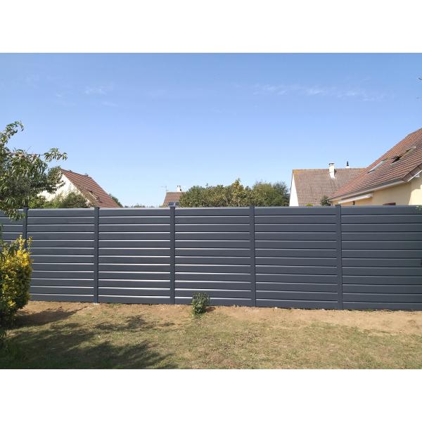 Privacy Modern Style 5 Ft Aluminum Fence Panels Powder Coated Aluminum Wrought Iron Fence