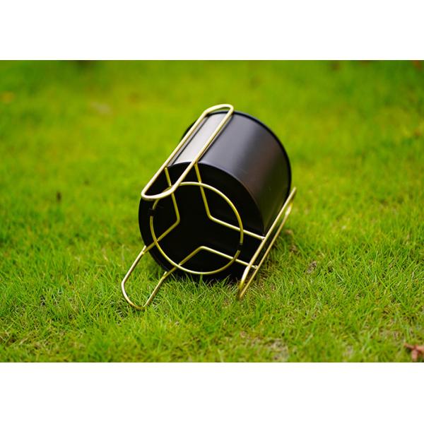 Exquisite Metal Yard Ornaments Decorations Indoor / Outdoor Garden Pot