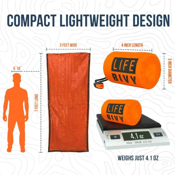 213*91cm polyethylene Bivy Emergency Sleeping Bag