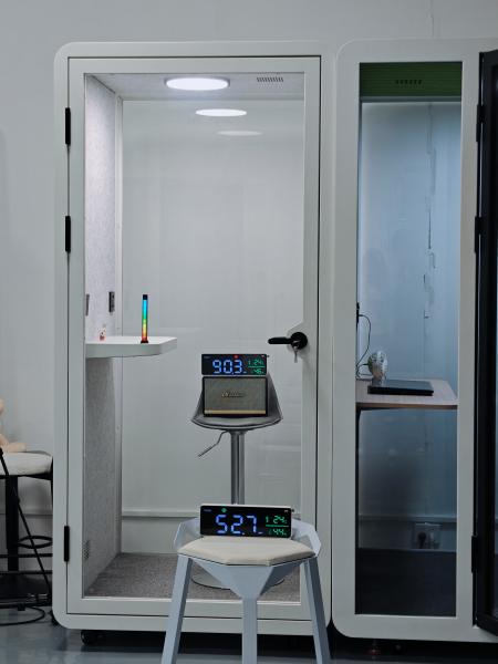 Acoustic Work Pods Soundproof Affordable Office Phone Booth For Online Meetings