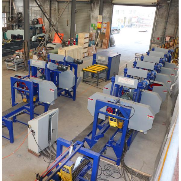 Multi Heads Bandsaw, Wood Cutting Horizontal Resaw Machine, Log Sawmill