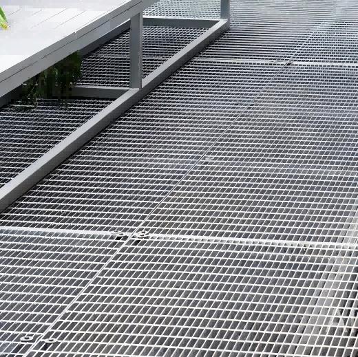 Galvanized Metal Steel Grating Steel Grating Walkway Platform Stair Treads