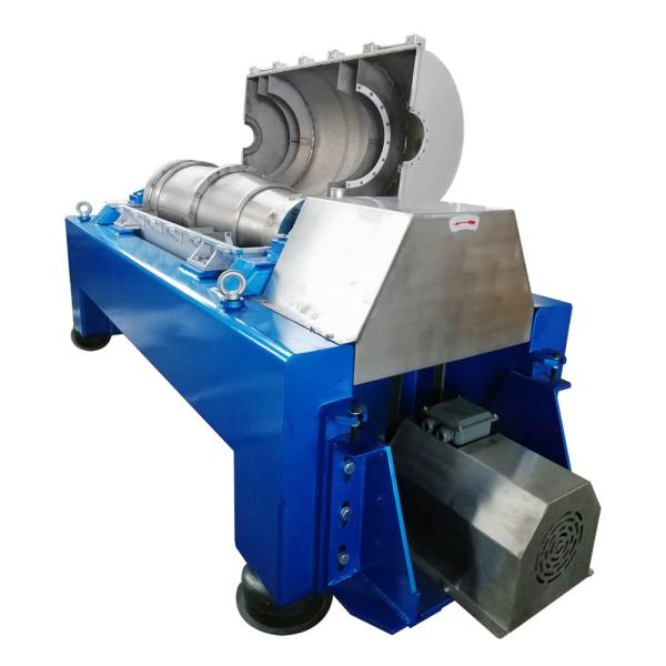 Centrifugador químico do titânio de sal industrial de alta velocidade do centrifugador do filtro da descarga do rolo