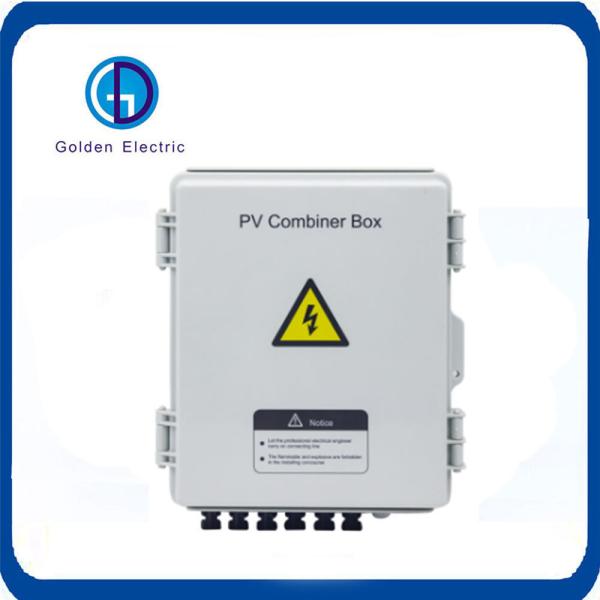 Corrosion Resistant IP65 32A PV Array Combiner Box 6 in 1 out Customization