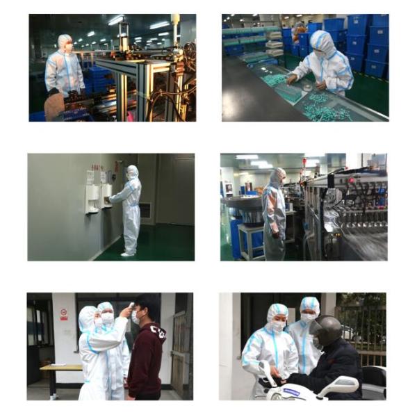 Breathable Anti Static Disposable Protective Clothing for Public Places