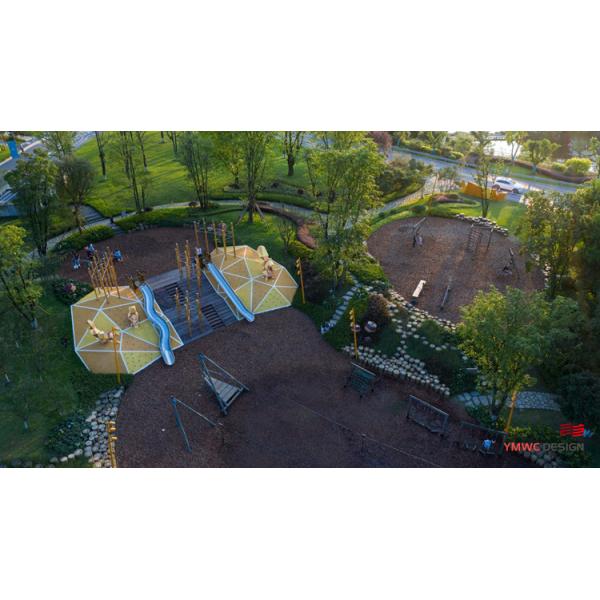 Steel Squirrel Park Design for Children's Outdoor Playground Equipment in Europe