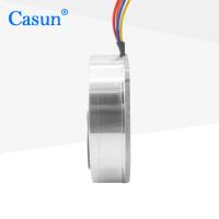 CE do motor de piso do híbrido do grau 2.5V de Casun 52mN.M Pancake Stepper Motor 1,8