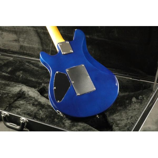 Mahogany body HsH pickups Quilted Maple Top single Binding Music Man olp Electric guitar Guitarra transparent pickguard