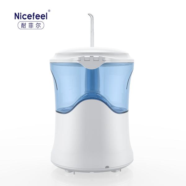 6 Interchangeable Jet Dental Water Flosser 25psi Table Top Water Flosser FC169