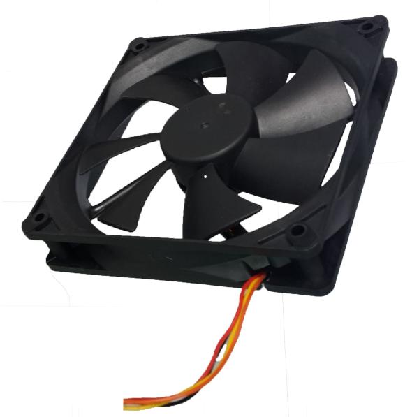 120 × 120 × 25 mm  Computer Case Cooling Fan  /  4.7 Inch Axial Cooler Fan With PWM