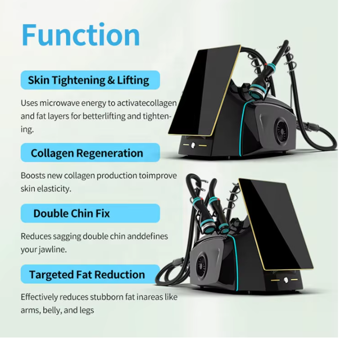 3 in1 Coldwave Shaping Device Face Lifting Body Contouring Skin Analysis Device