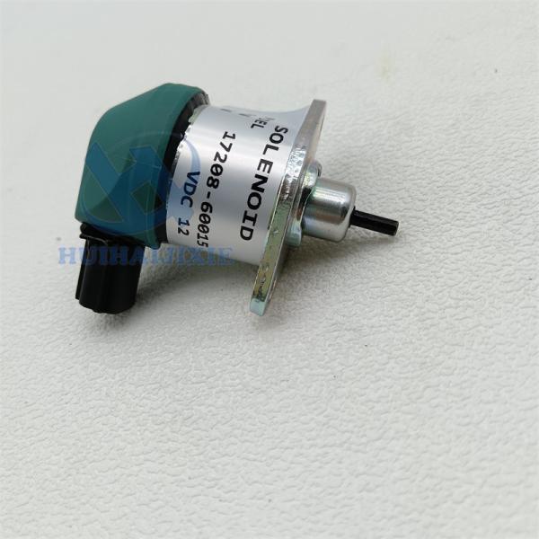 12V Stop Solenoid 17208-60015 17208-60016 17208-60017 17208-60010 5000217985 Fuel Shut Off Solenoid for Kubota Engine D1005 D1105 1720860015 1720860016 1720860017 1720860010