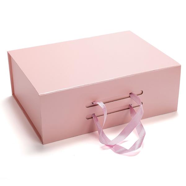 CMYK Printed Corrugated Cardboard Folding Gift Box / Rectangle Shape Cardboard Giftbox
