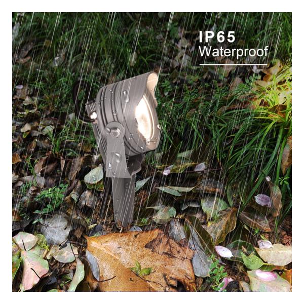 Lâmpada de jardim LED de liga de alumínio IP65 Lâmpada de jardim à prova d'água