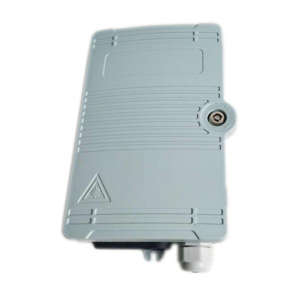4 Cores FTTH Termination Box Wall Mountable Waterproof Outdoor Fiber Optic Splitter Box