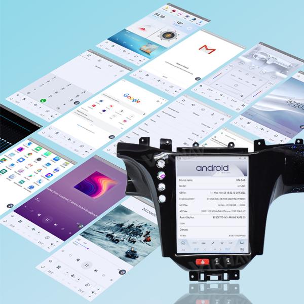 Андроид 11 13,6» автомобильных радиоприемников экрана касания для ОБЩЕГО РУКОВОДСТВА GranTurismo 2007-2017 Maserati GT