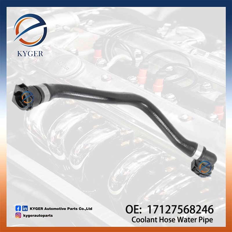 Coolant Hose Water Pipe 17127568246 1712 7568 246 for BMW E65 E66 Coolant Return Hose