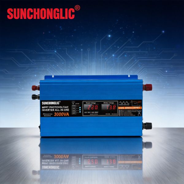 2000VA Modified Sine Wave Solar Inverter with Built-in MPPT Charge Controller for Off-grid Power Conversion