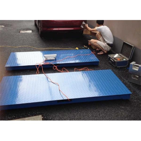 Painted Carbon Steel Industrial Floor Scale With High Accuracy Load Cell