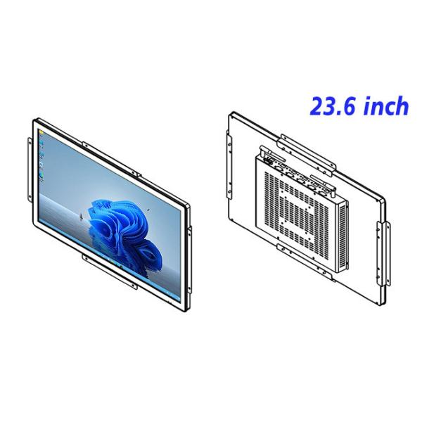 23.6-Inch Windows Vision Panel for Energy Infrastructure, Factory Systems, Security Displays, and Smart Home Control Hubs