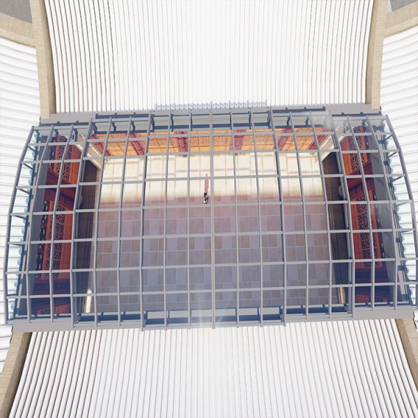 Customized Modern Design Retractable Glass Sunroom Enclosure Prefabricated Wall-Mounted Exterior Foldable House Hotels Parks
