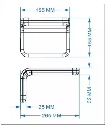 Outdoor Die Cast Aluminum Led Solar Floodlight Garden Wall Decorative