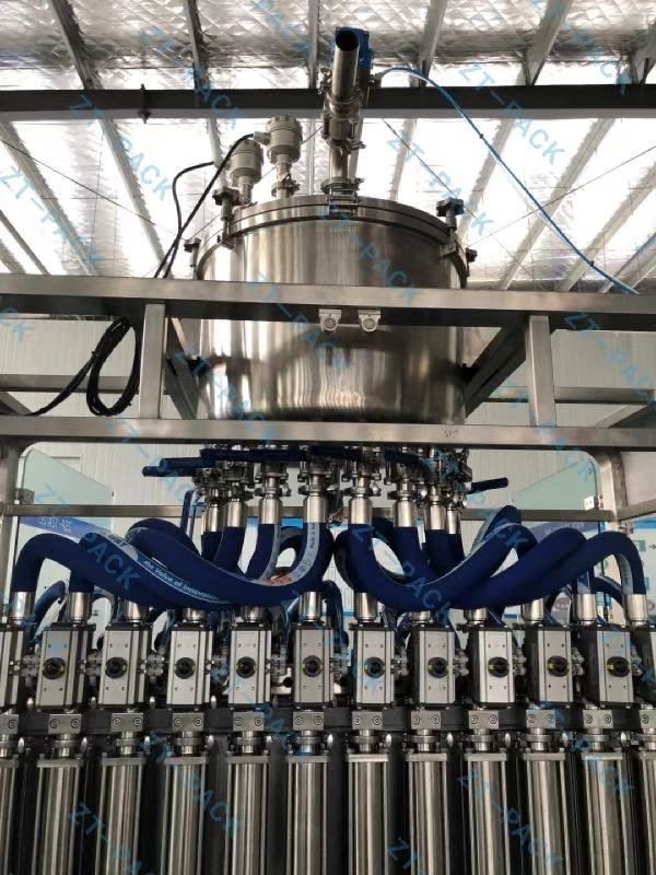 Машина завалки затира шоколада машины завалки 500ml соуса PLC 50ml