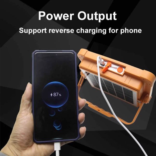 Multifunctional Solar Led Camping Light Outdoor Camping Light with Usb