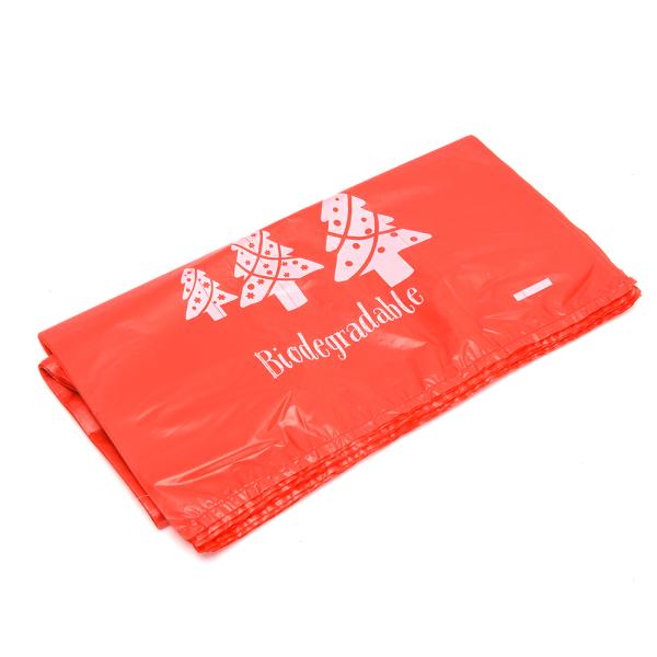 Vest Handle Plastic T-Shirt Bag with Customized Logo Printing