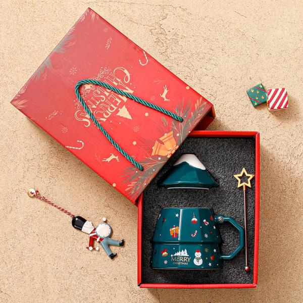 Custom 3D Water Cup Ceramic Coffee Mug Gift Box for Christmas Occasion and Gifts