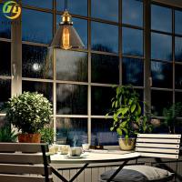 E26 Bulb Base Modern LED Amber Glass Pendant Light Fashionable Indoor Decoration